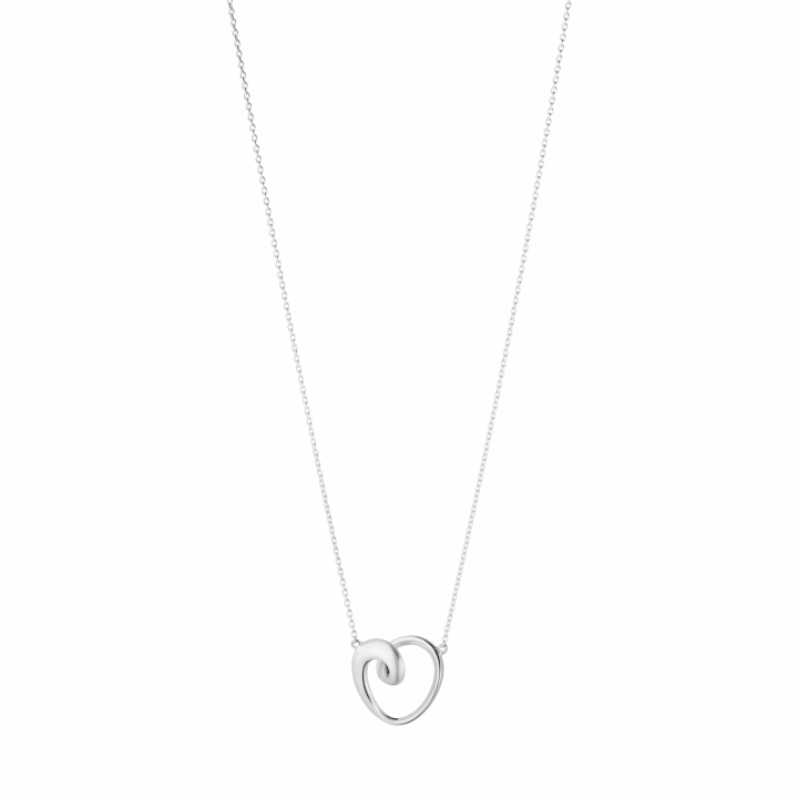 Heart 2026 Pendant Silver in der Gruppe Halsketten / Silberhalsketten bei SCANDINAVIAN JEWELRY DESIGN (20001872)