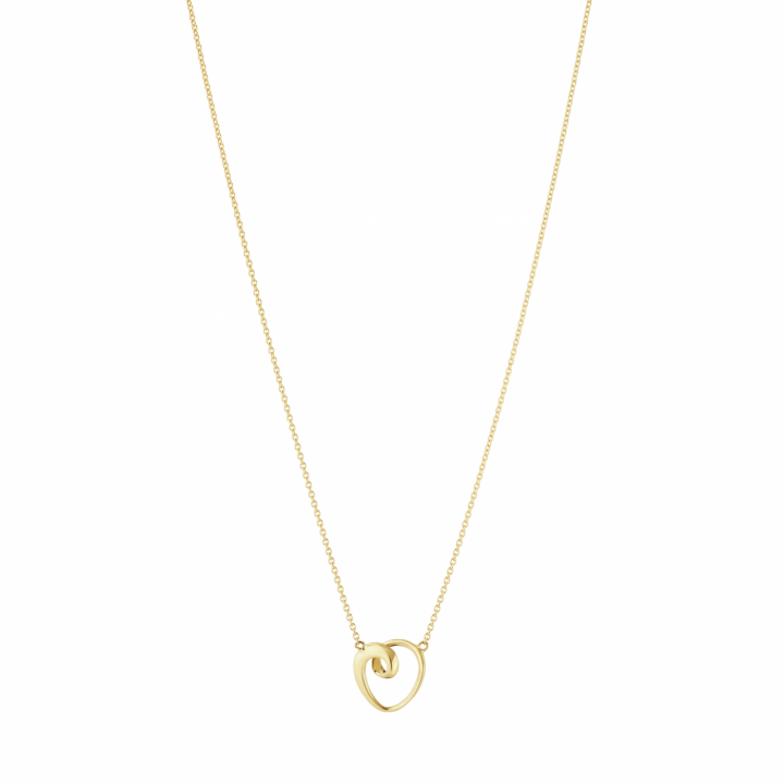 Heart 2026 Necklace Gold in der Gruppe Halsketten / Goldhalsketten bei SCANDINAVIAN JEWELRY DESIGN (20001873)
