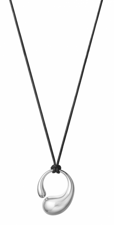Mercy Pendant, big Silver/Black in der Gruppe Halsketten / Silberhalsketten bei SCANDINAVIAN JEWELRY DESIGN (20001936)