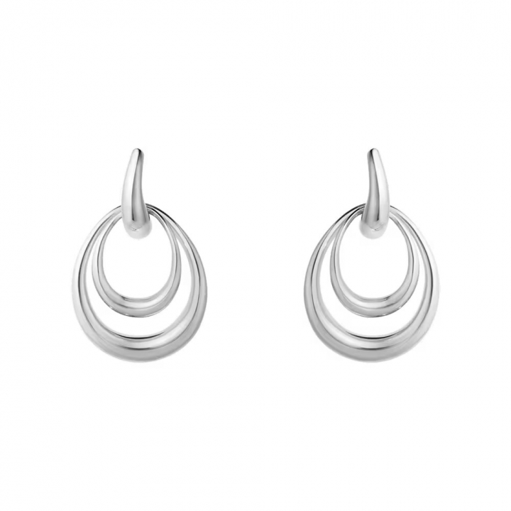 Offspring Earrings, medium Silver in der Gruppe Ohrringe / Silberohrringe  bei SCANDINAVIAN JEWELRY DESIGN (20001943)