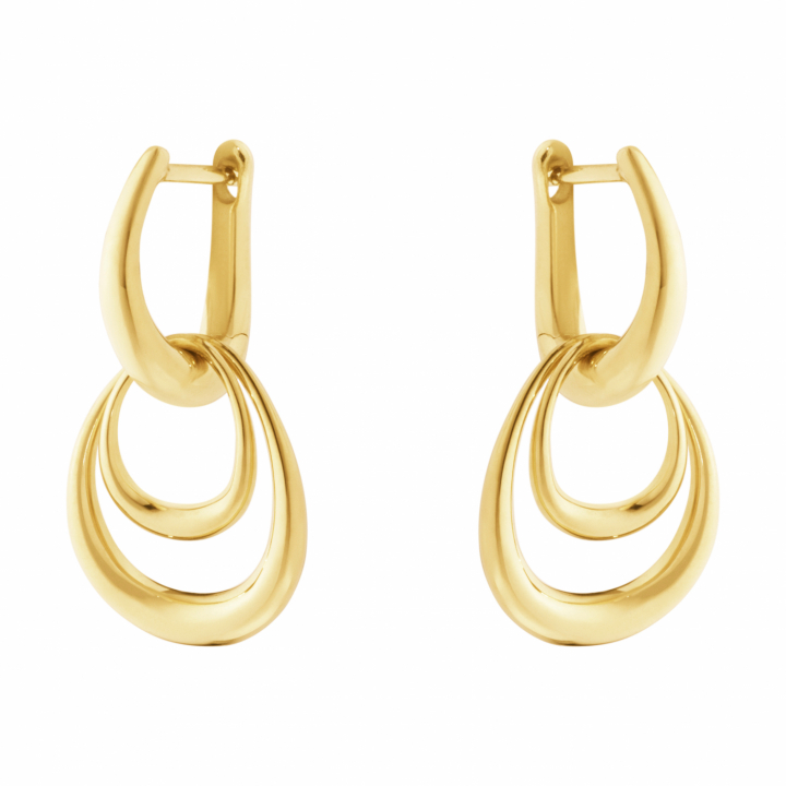 Offspring Earrings Gold in der Gruppe Ohrringe / Goldohrringe bei SCANDINAVIAN JEWELRY DESIGN (20001946)