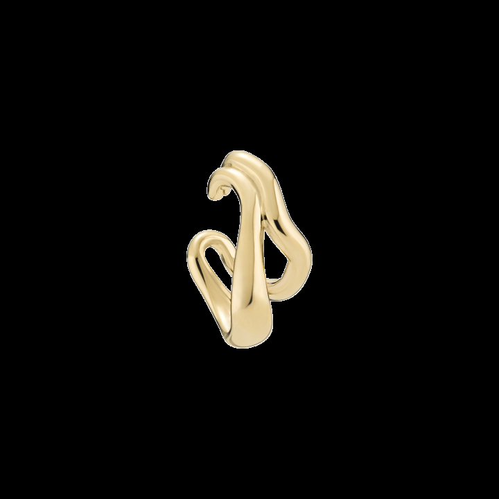 Product Image for MARIA BLACK River Earcuff Goldplated Silver (One)