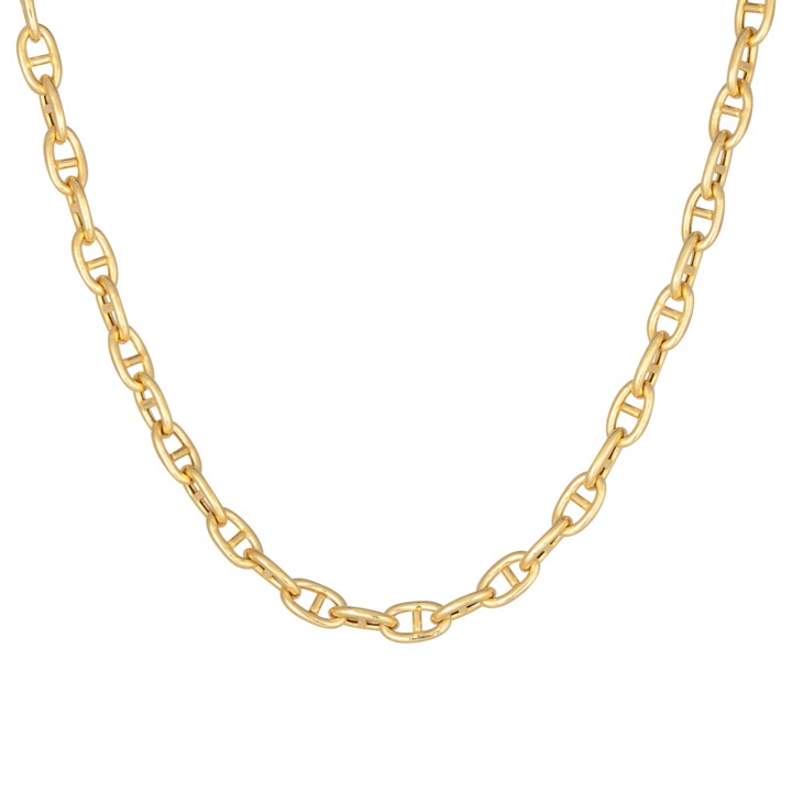 Victory chain Halsketten 45 cm Gold in der Gruppe Halsketten / Goldhalsketten bei SCANDINAVIAN JEWELRY DESIGN (2011020002)