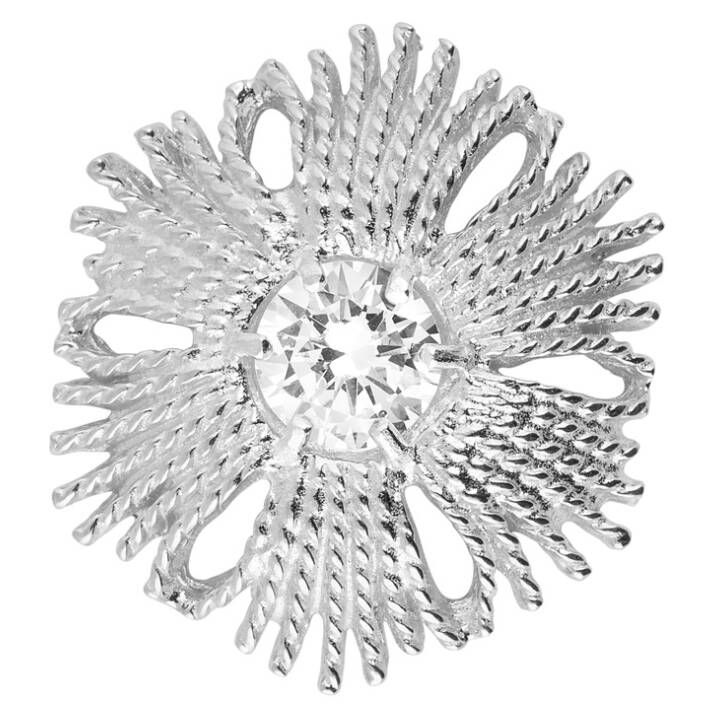 Gatsby big stone ring Silber in der Gruppe Ringe bei SCANDINAVIAN JEWELRY DESIGN (2015570161V)