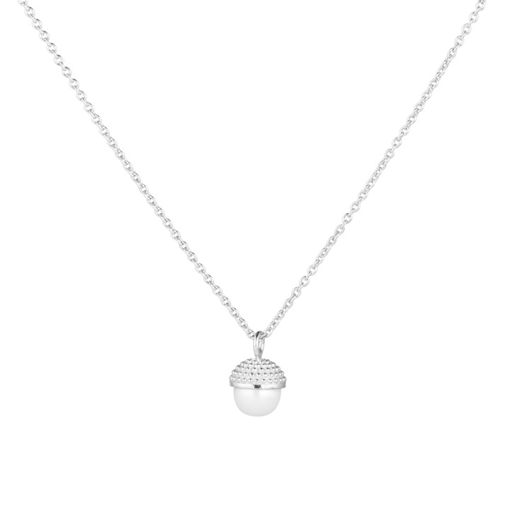 Pearl bubble long Halsketten 70-75 Silber in der Gruppe Halsketten / Silberhalsketten bei SCANDINAVIAN JEWELRY DESIGN (2022271001)