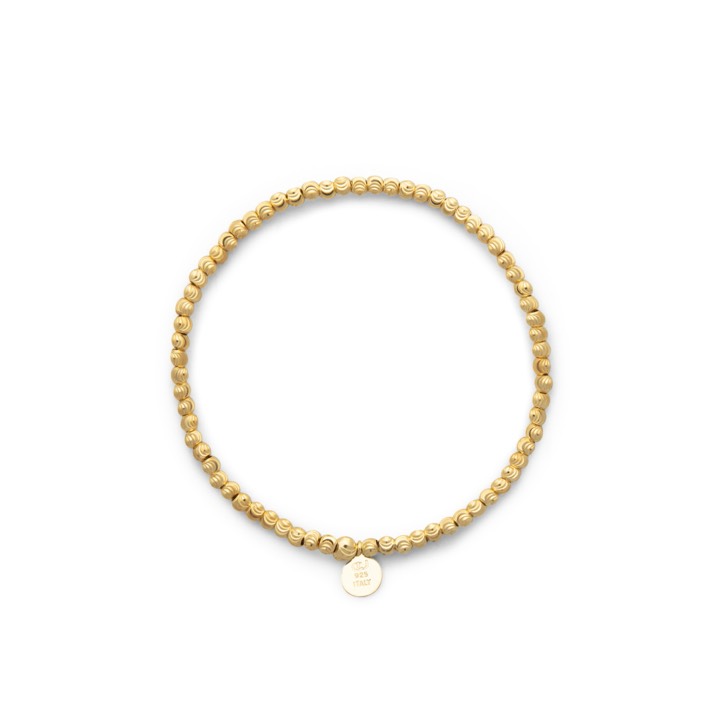 Product Image for CU JEWELLERY Cubic elastic brace Armbänder plain Gold 18 cm