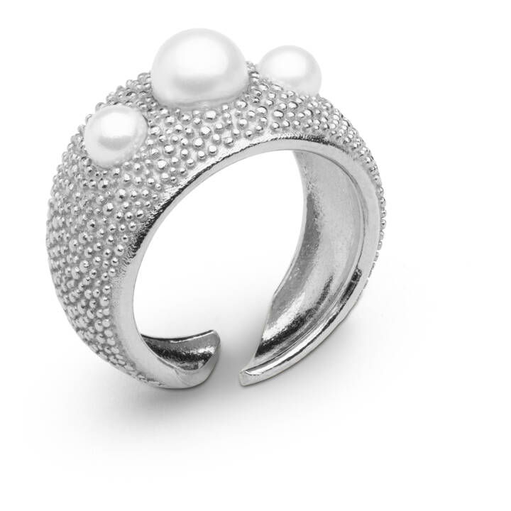 Pearl bubble ring Silber in der Gruppe Ringe bei SCANDINAVIAN JEWELRY DESIGN (2115571165V)