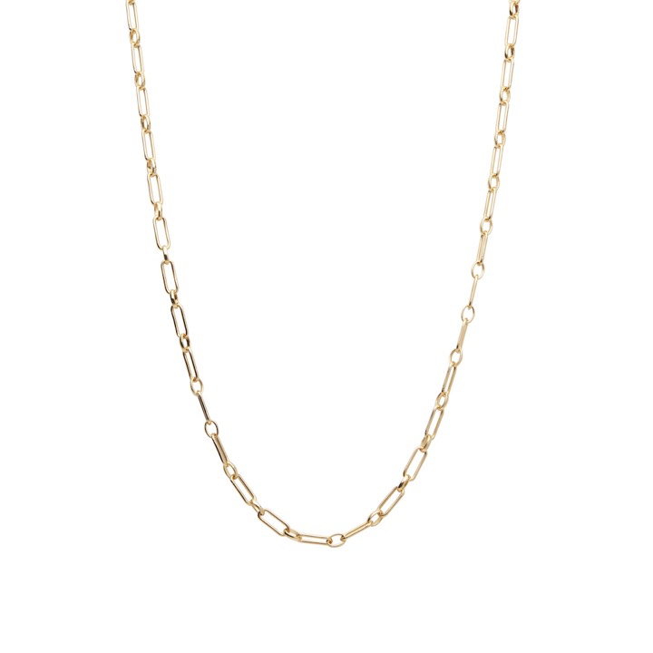 Globe clip neck gold 90-95 cm in der Gruppe Halsketten / Goldhalsketten bei SCANDINAVIAN JEWELRY DESIGN (2211220001)
