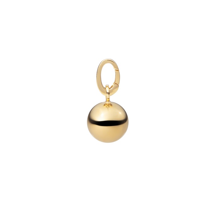 Globe pendant gold in der Gruppe Ohrringe / Goldohrringe bei SCANDINAVIAN JEWELRY DESIGN (2212620001)