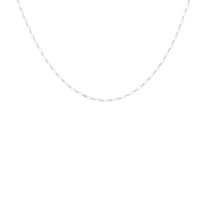 Figaro neck Silber 40-45 cm in der Gruppe Halsketten / Silberhalsketten bei SCANDINAVIAN JEWELRY DESIGN (2214170002)