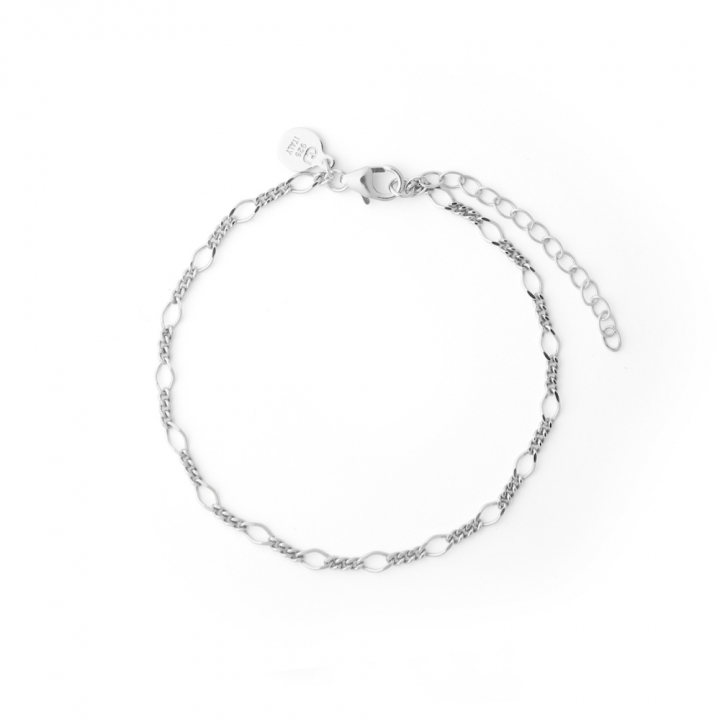 Figaro brace Silber in der Gruppe Armbänder / Silberarmbänder bei SCANDINAVIAN JEWELRY DESIGN (2214370002)
