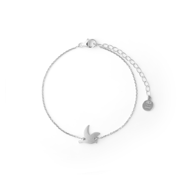 Peace small brace Silber in der Gruppe Armbänder / Silberarmbänder bei SCANDINAVIAN JEWELRY DESIGN (2216370004)