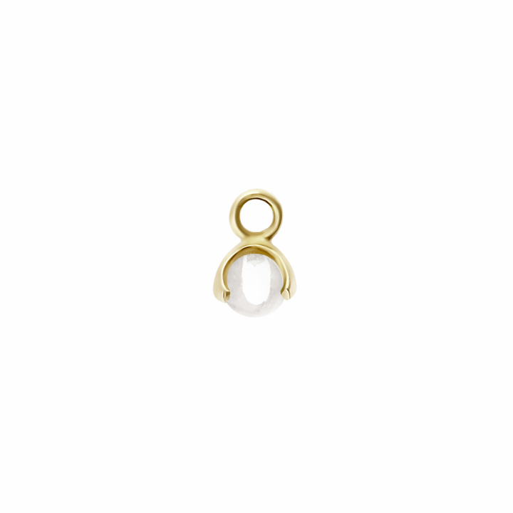 Product Image for CU JEWELLERY Letters stone 4 rock crystal pend Gold