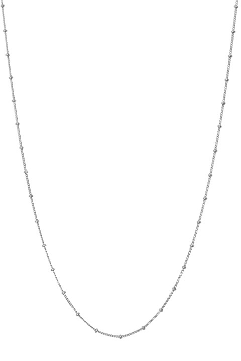 Nala Choker Halsketten (Silber) 41 cm in der Gruppe Halsketten / Silberhalsketten bei SCANDINAVIAN JEWELRY DESIGN (2506c)