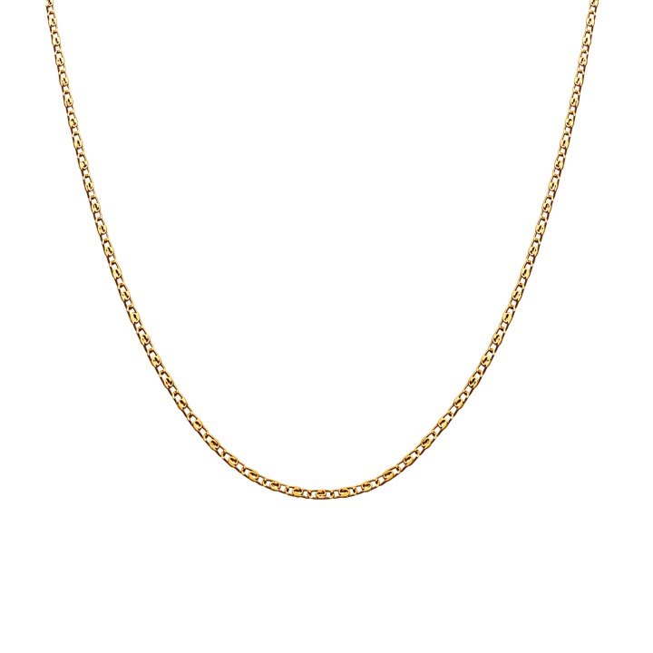 Eva Chocker Halsketten (Gold) 40 cm in der Gruppe Halsketten / Goldhalsketten bei SCANDINAVIAN JEWELRY DESIGN (2550a)