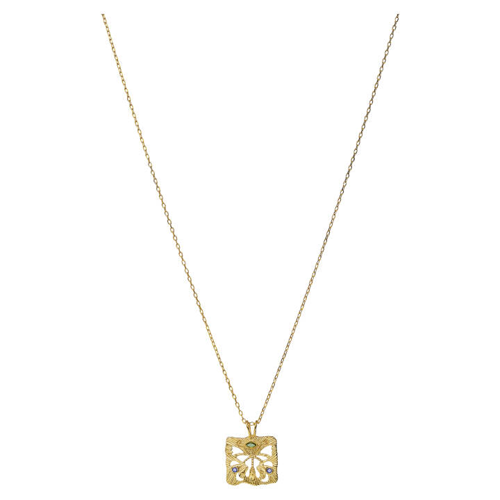 Annabella Halsketten (Gold) in der Gruppe Halsketten bei SCANDINAVIAN JEWELRY DESIGN (2606a)