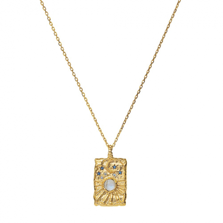 Aylin Halskettens (Gold) in der Gruppe Halsketten / Goldhalsketten bei SCANDINAVIAN JEWELRY DESIGN (2611a)