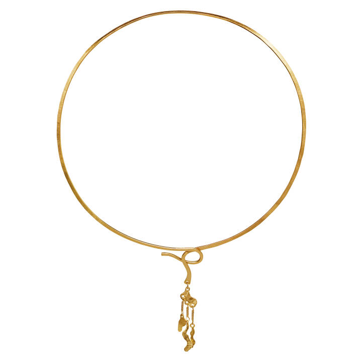 Maxima Halsketten Gold in der Gruppe Halsketten / Goldhalsketten bei SCANDINAVIAN JEWELRY DESIGN (2650a)