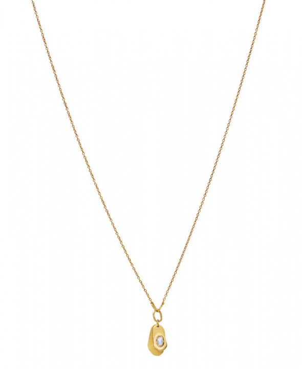 Aju Halsketten Gold in der Gruppe Halsketten / Goldhalsketten bei SCANDINAVIAN JEWELRY DESIGN (2655a)