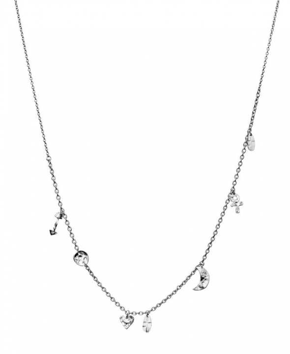 Cresida Halsketten Silber in der Gruppe Halsketten / Silberhalsketten bei SCANDINAVIAN JEWELRY DESIGN (2677C)