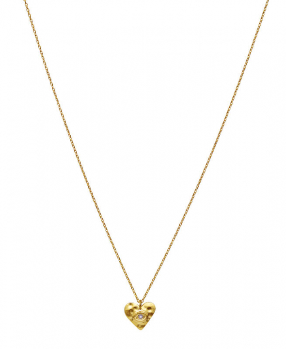 Cassandra  Halsketten Gold in der Gruppe Halsketten / Goldhalsketten bei SCANDINAVIAN JEWELRY DESIGN (2678A)