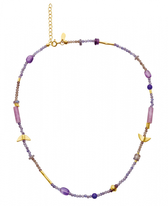 Tita Halsketten Gold in der Gruppe Halsketten / Goldhalsketten bei SCANDINAVIAN JEWELRY DESIGN (2680A)