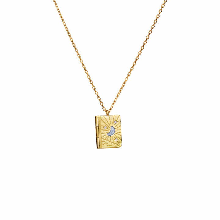 Little Big Dreams Gold in der Gruppe Halsketten / Goldhalsketten bei SCANDINAVIAN JEWELRY DESIGN (2702A)