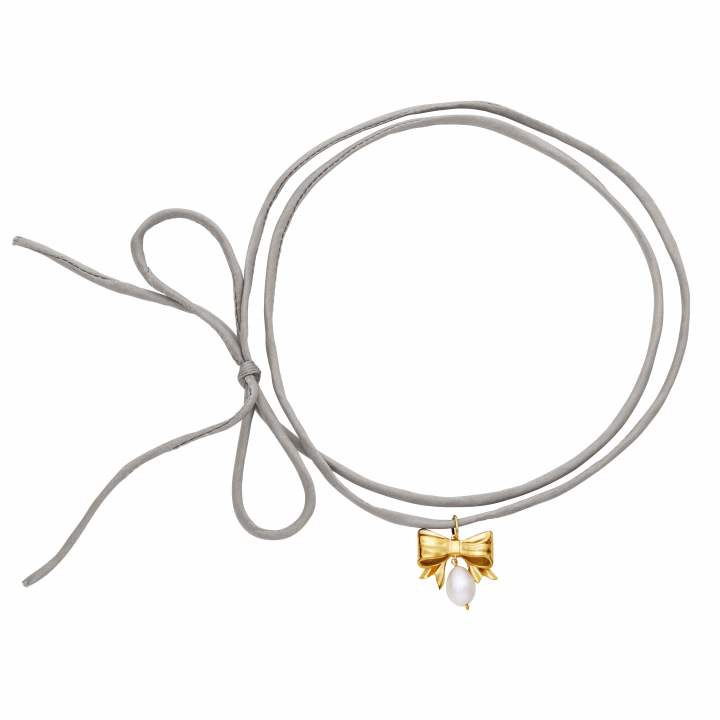 Miyu Choker necklace gold in der Gruppe Halsketten / Goldhalsketten bei SCANDINAVIAN JEWELRY DESIGN (2708A)