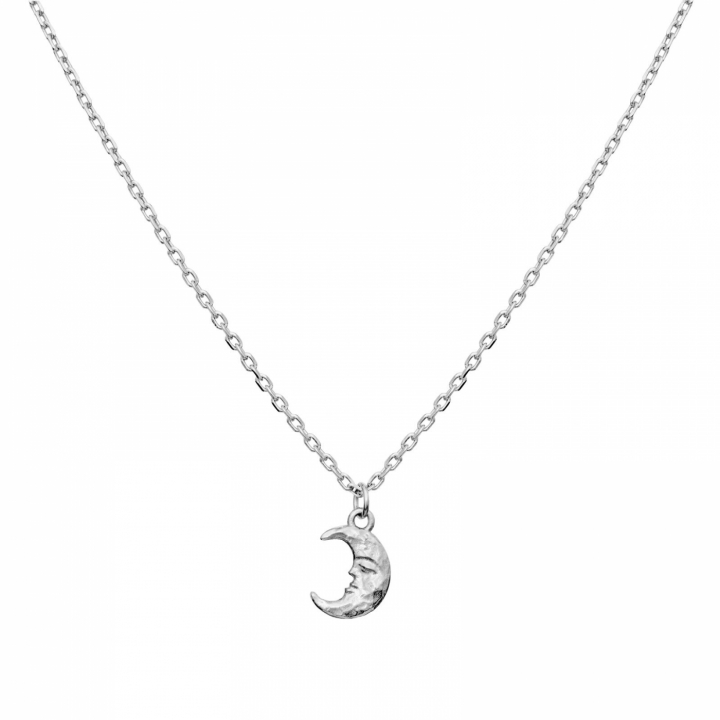 Aila Necklace Silver in der Gruppe Halsketten / Silberhalsketten bei SCANDINAVIAN JEWELRY DESIGN (2805C)