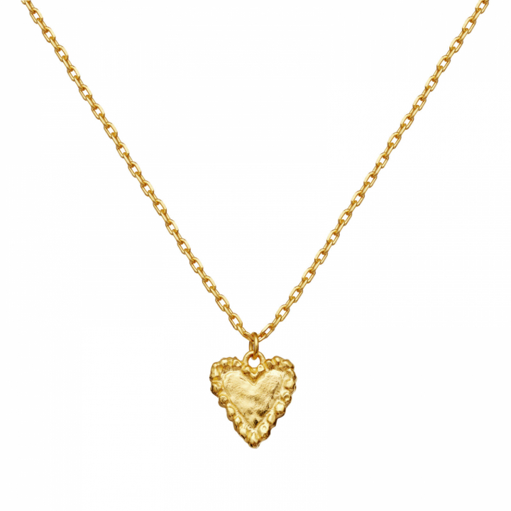 Fatale Necklace Gold in der Gruppe Halsketten / Goldhalsketten bei SCANDINAVIAN JEWELRY DESIGN (2810A)