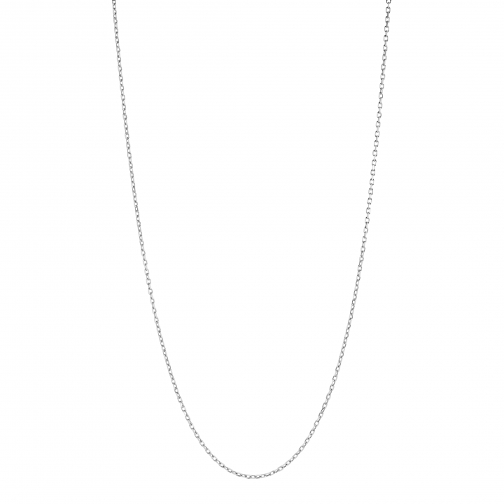 Chain 50 Adjustable Necklace 50 Silver (One) in der Gruppe Halsketten / Silberhalsketten bei SCANDINAVIAN JEWELRY DESIGN (300370AG-50)