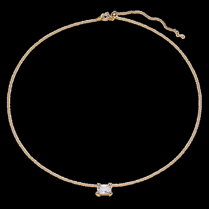 Roppongi Drop Necklace Goldplated in der Gruppe Halsketten / Goldhalsketten bei SCANDINAVIAN JEWELRY DESIGN (300513YG)