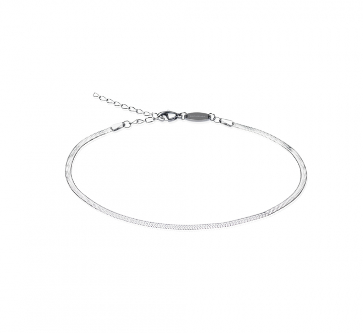 S Plain 22-27 cm in der Gruppe Accessoires / Anklet bei SCANDINAVIAN JEWELRY DESIGN (34-24910-00)