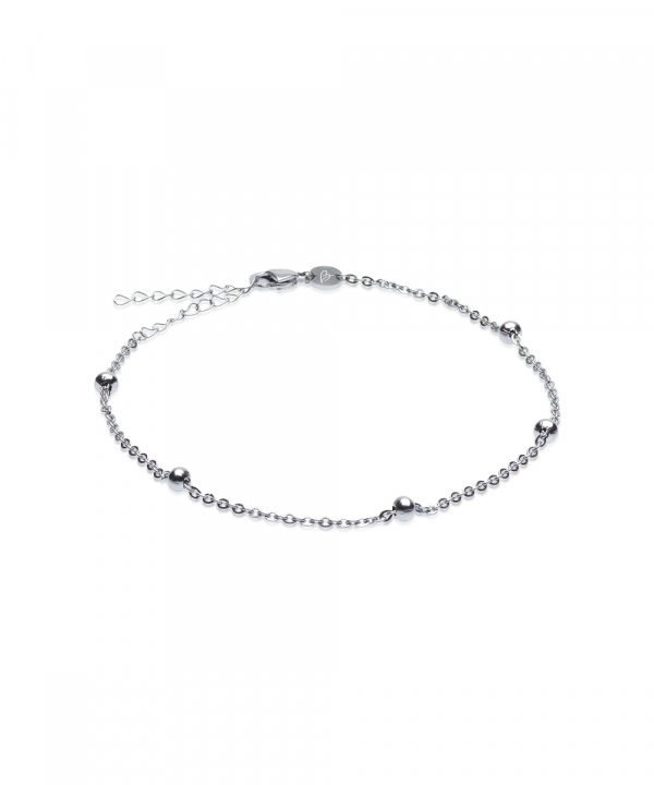 Grand Ball 22-27 cm Silber Coating in der Gruppe Accessoires / Anklet bei SCANDINAVIAN JEWELRY DESIGN (34-24935-00)