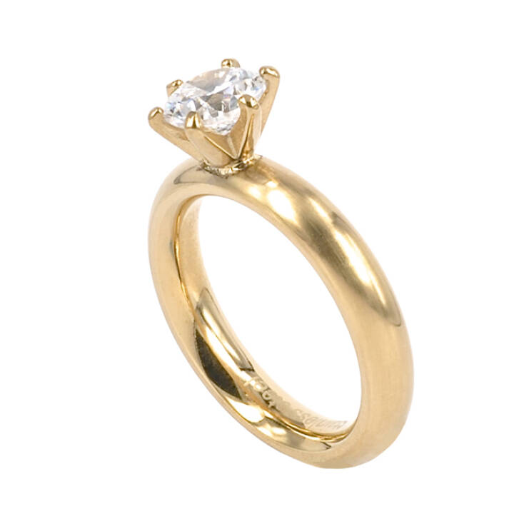 ENYA Gold ring L in der Gruppe Ringe bei SCANDINAVIAN JEWELRY DESIGN (344767)