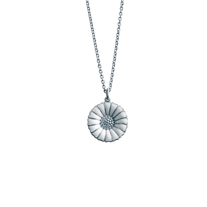 Product Image for Georg Jensen DAISY Hängeschmuck Silber RH WHITE ENAMEL 18 MM