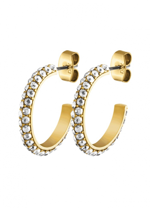 Product Image for DYRBERG/KERN HOSTA Gold CRYSTAL Earrings
