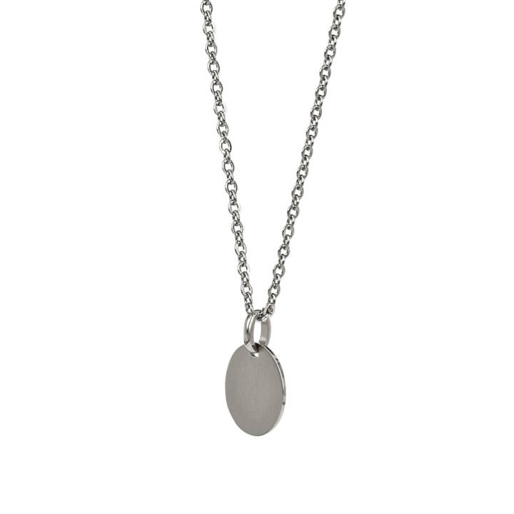 LINN Halsketten Stahl in der Gruppe Halsketten / Silberhalsketten bei SCANDINAVIAN JEWELRY DESIGN (357002)