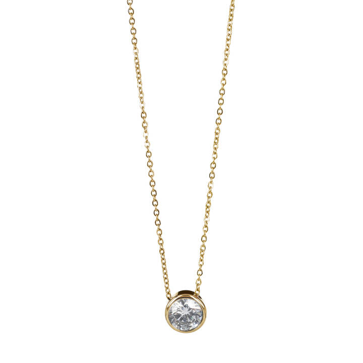 Product Image for astrid&agnes LILLY 7 mm Halsketten Gold/Kristall