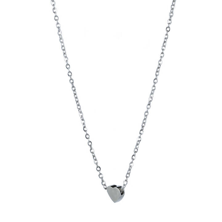 ELISE Halsketten Stahl in der Gruppe Halsketten / Silberhalsketten bei SCANDINAVIAN JEWELRY DESIGN (357712)