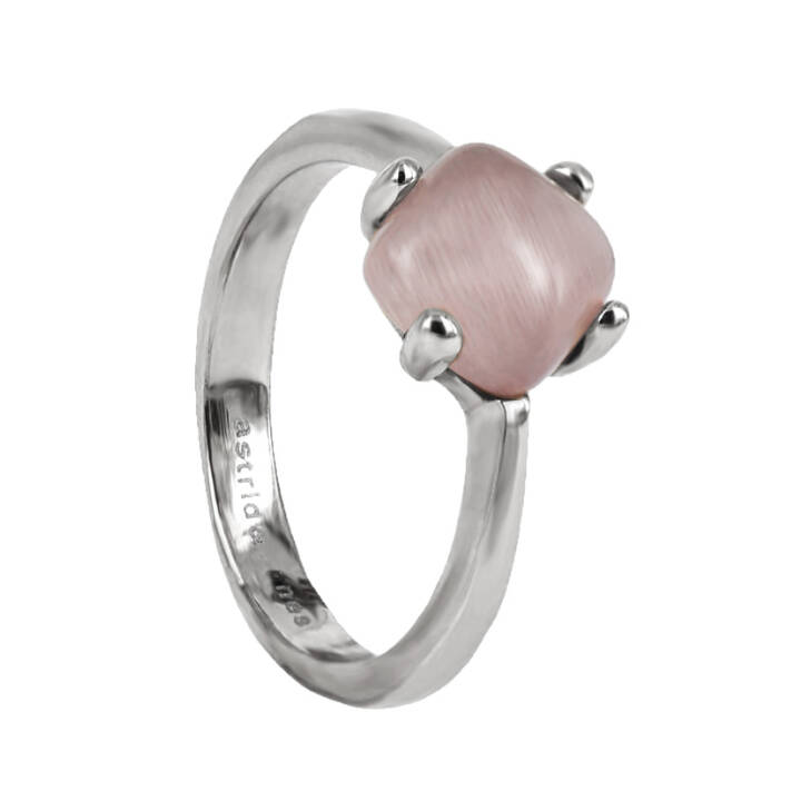Product Image for astrid&agnes VICTORIA Stahl/Rosa ring S