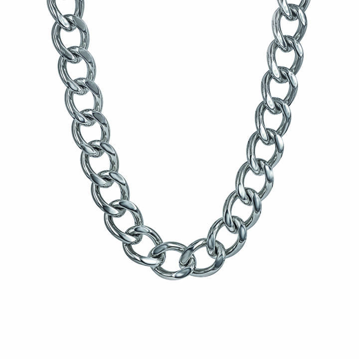 ZOE Halsketten Stahl in der Gruppe Halsketten / Silberhalsketten bei SCANDINAVIAN JEWELRY DESIGN (358863)