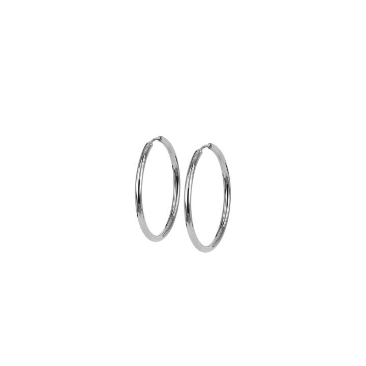 MAXI 16mm Ohrringe Stahl in der Gruppe Ohrringe / Silberohrringe  bei SCANDINAVIAN JEWELRY DESIGN (358924)