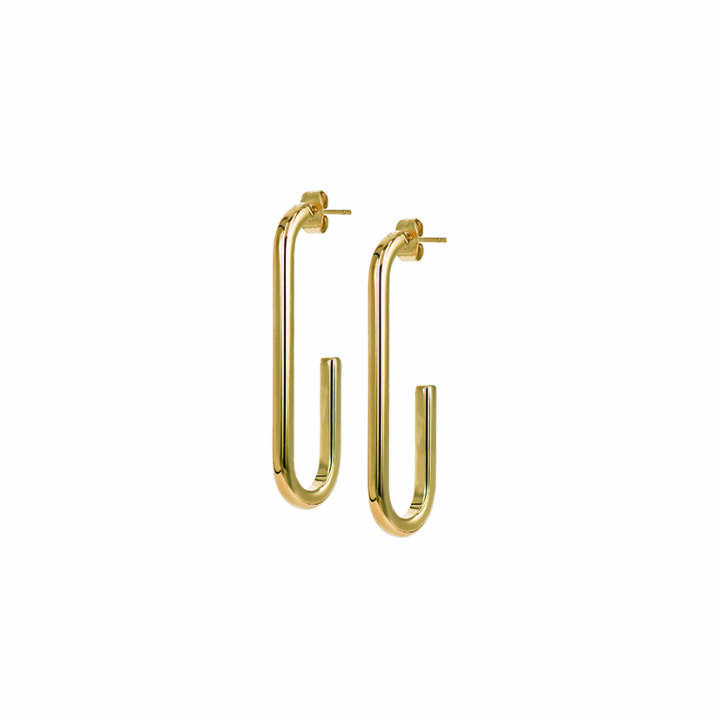 CHANIA Single Ohrringe Gold in der Gruppe Ohrringe / Goldohrringe bei SCANDINAVIAN JEWELRY DESIGN (359037)
