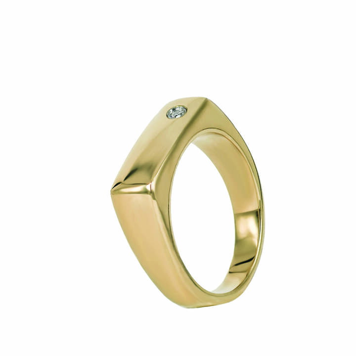 NOUR Stone Gold ring in der Gruppe Ringe bei SCANDINAVIAN JEWELRY DESIGN (359327V)
