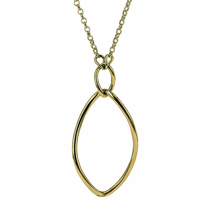 MILLA Long Halsketten Gold in der Gruppe Halsketten / Goldhalsketten bei SCANDINAVIAN JEWELRY DESIGN (359433)