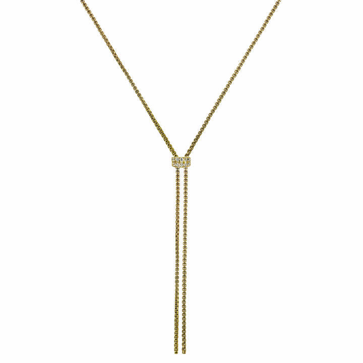 CLARISSA Long Halsketten Gold in der Gruppe Halsketten / Goldhalsketten bei SCANDINAVIAN JEWELRY DESIGN (359600)