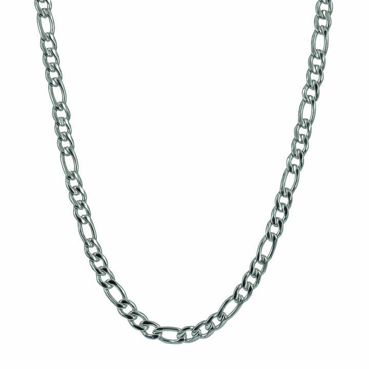 SASHA Halsketten Stahl in der Gruppe Halsketten / Silberhalsketten bei SCANDINAVIAN JEWELRY DESIGN (359617)