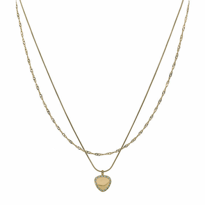 KOS Halsketten Gold in der Gruppe Halsketten / Goldhalsketten bei SCANDINAVIAN JEWELRY DESIGN (359945)