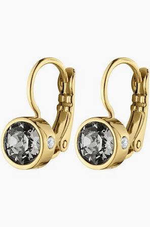 MADU SG GREY Earrings Gold  in der Gruppe Ohrringe / Goldohrringe bei SCANDINAVIAN JEWELRY DESIGN (361066)